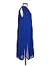 J.Crew 100% Polyester Solid Blue Swimsuit Cover Up Size XS - photo 4