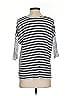 CAbi 100% Silk Gray 3/4 Sleeve Top Size XS - photo 2