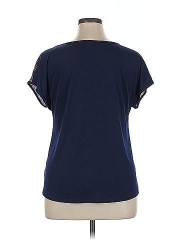 Espresso Short Sleeve Blouse (view 2)
