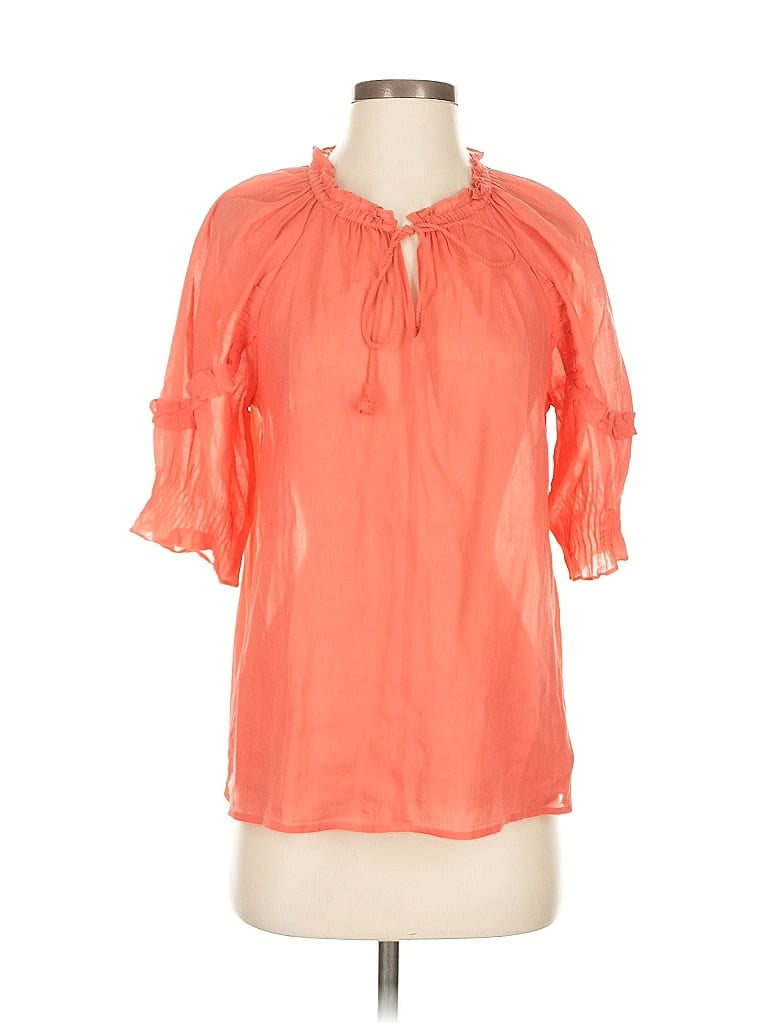 Pre-owned Daniel Rainn 3/4 Sleeve T-shirt In Orange