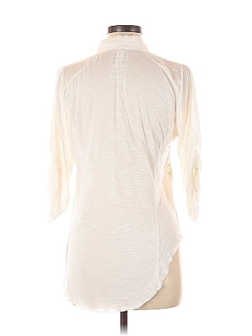 Tiny 3/4 Sleeve Button-Down Shirt (view 2)