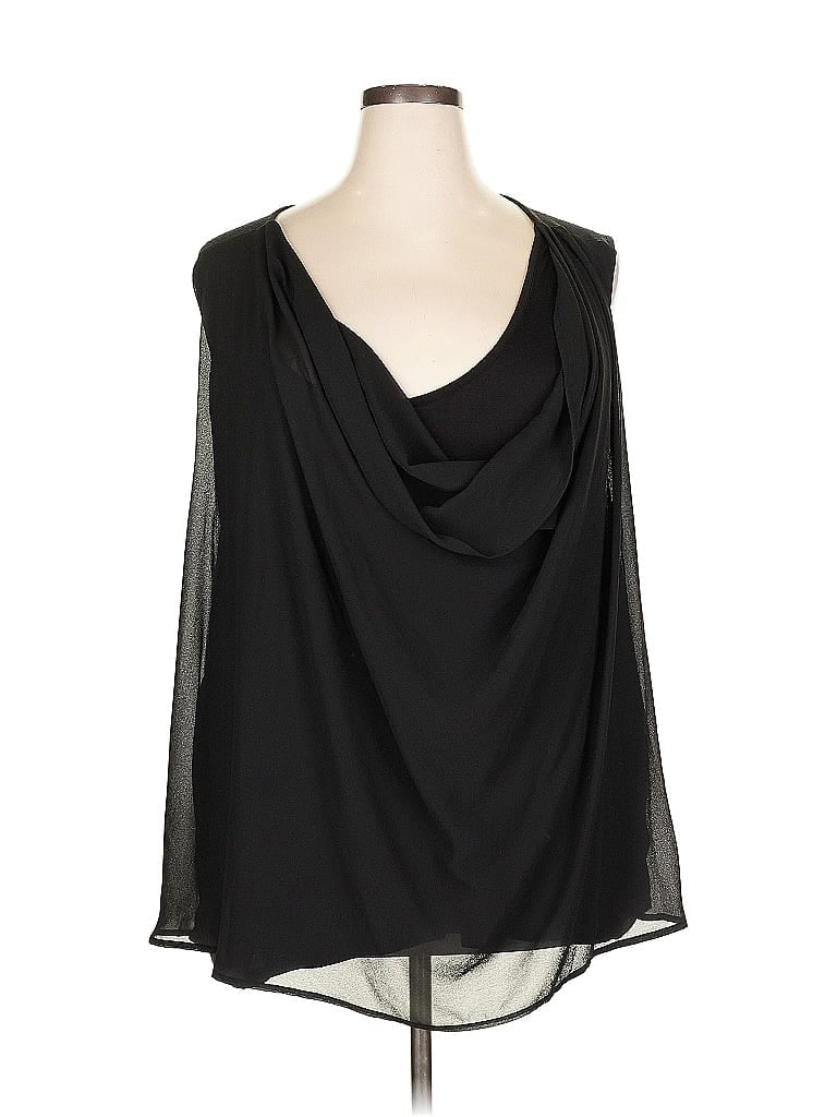 Click to view more detailed imagery on our partner's website Pre-owned East Adeline Sleeveless Blouse In Black