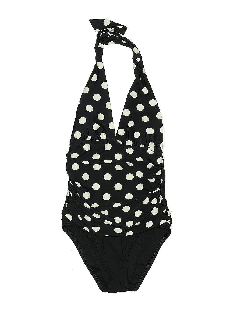 Pre-owned Assorted Brands One Piece Swimsuit In Black