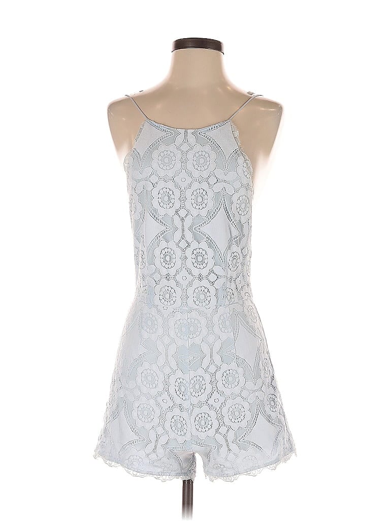 Pre-owned Saylor Romper In White