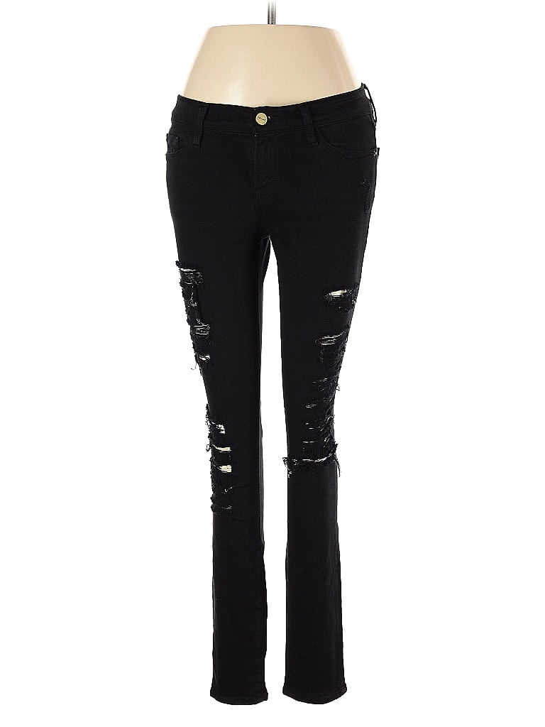 Pre-owned Frame Jeans In Black