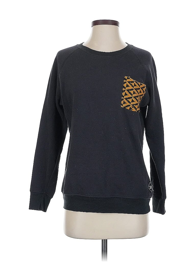 Pre-owned Krochet International Sweatshirt In Black