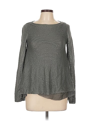 Brunello Cucinelli Silk and Linen Sequined Knit Top (view 1)