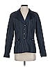 Doncaster Collection Stripes Blue Blazer Size 4 - photo 1