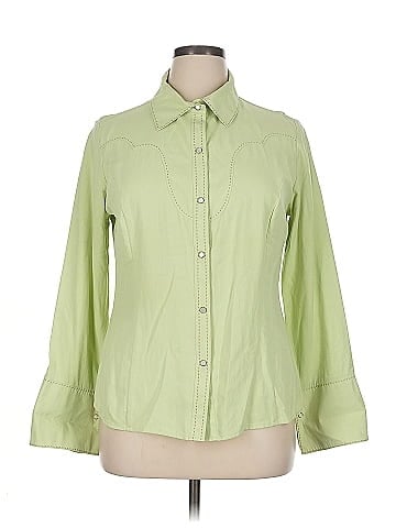 Tasha Polizzi Collection 3/4 Sleeve Silk Top (view 1)