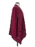 LOGO by Lori Goldstein Burgundy Cardigan Size M - photo 3