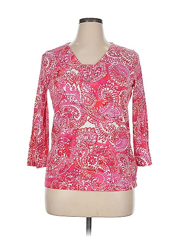 Anne Klein Sport 3/4 Sleeve Top (view 1)