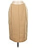 Charles Nolan 100% Wool Solid Tan Wool Skirt Size 2 - photo 1