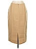 Charles Nolan 100% Wool Solid Tan Wool Skirt Size 2 - photo 2