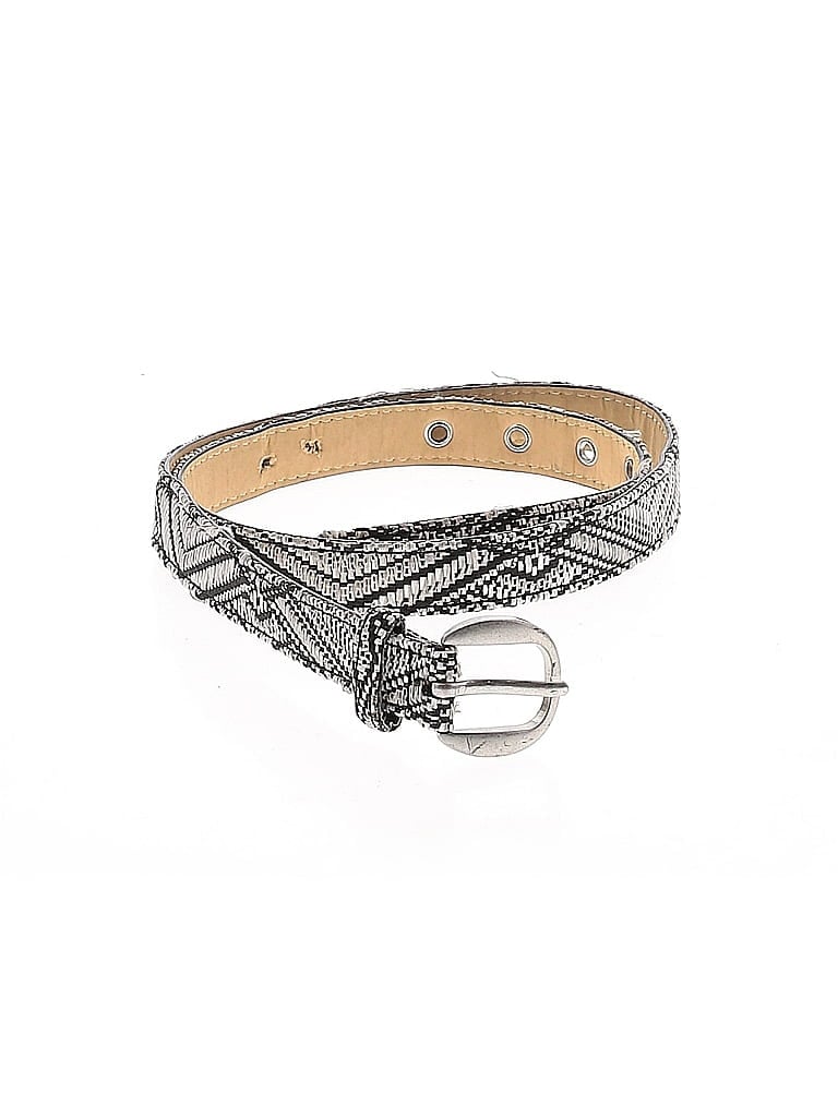 Pre-owned Unbranded Belt In Gray