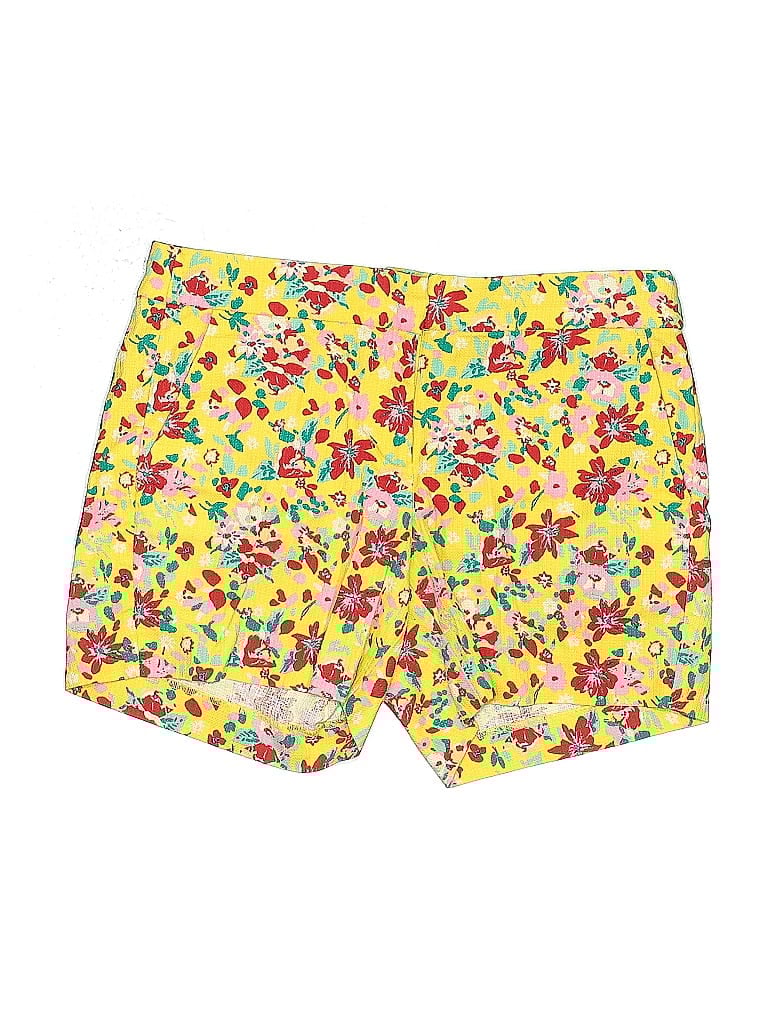 Pre-owned J.crew Factory Store Shorts In Yellow