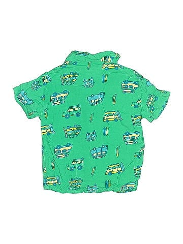 Cat & Jack Short Sleeve Button-Down Shirt (view 2)