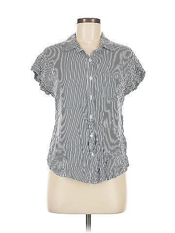 Cosmic Blue Love Short Sleeve Blouse (view 1)