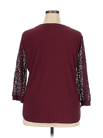 NY Collection 3/4 Sleeve Blouse (view 2)