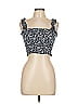 Cool Change 100% Rayon Blue Sleeveless Top Size L - photo 1