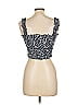 Cool Change 100% Rayon Blue Sleeveless Top Size L - photo 2