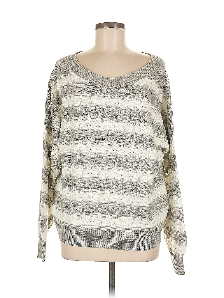 Pre-owned Unbranded Pullover Sweater In Gray