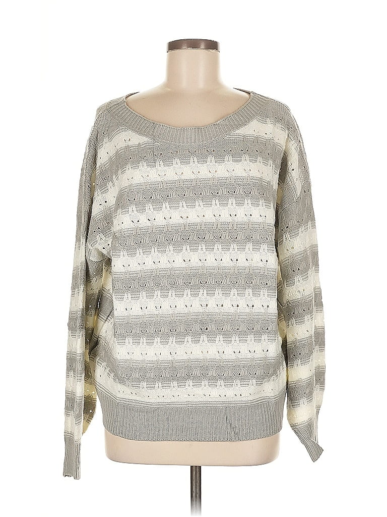 Pre-owned Unbranded Pullover Sweater In Gray