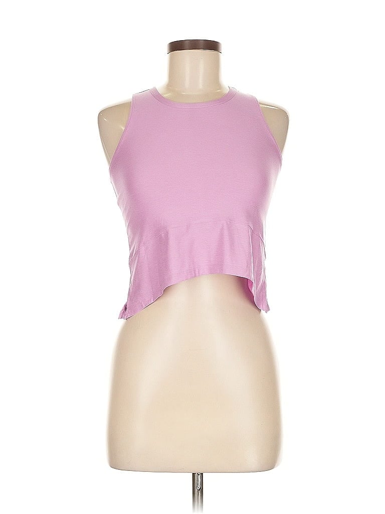Pre-owned Active By Old Navy Tank Top Pink Halter Neckline Tops
