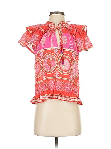 FARM Rio Short Sleeve Blouse (view 1)