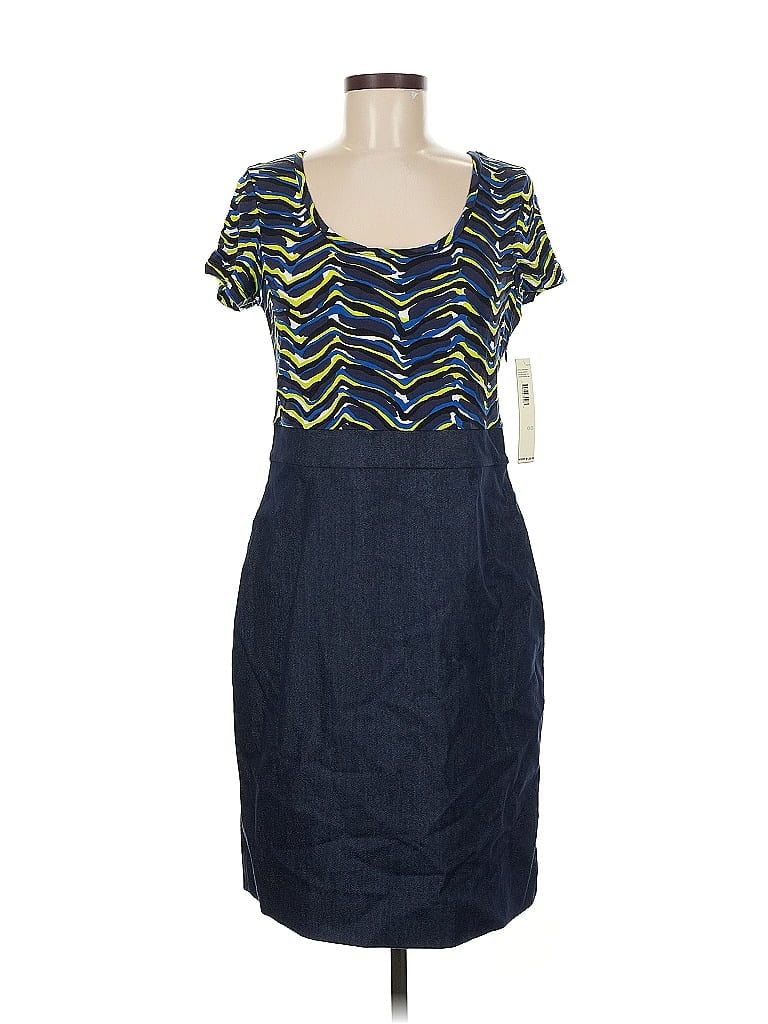 Pre-owned Dknyc Casual Dress In Blue