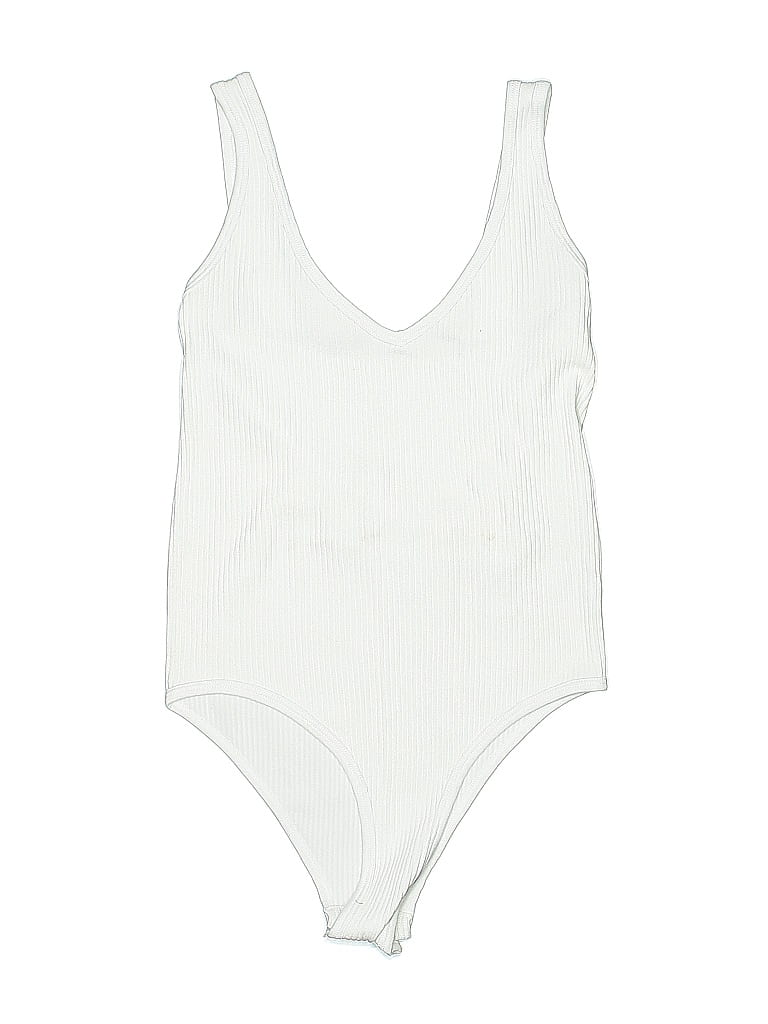 Pre-owned Aura Bodysuit In White