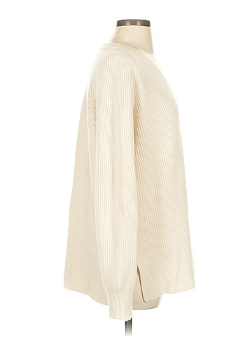 The Row Ivory Cashmere Silk Blend Sweater Size XS