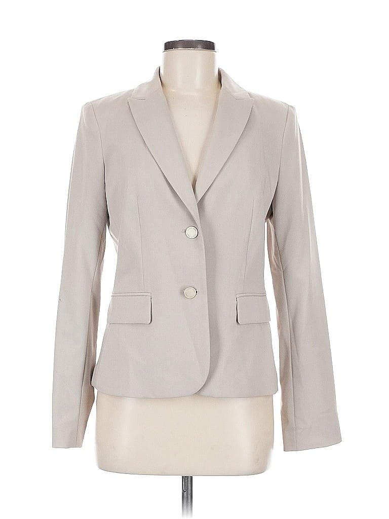 Pre-owned Calvin Klein Blazer Jacket In Gray