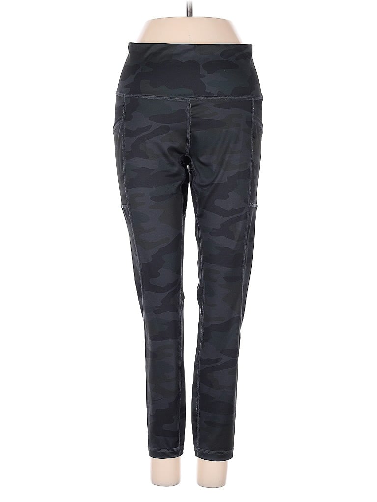 Pre-owned Reebok Active Pants In Black