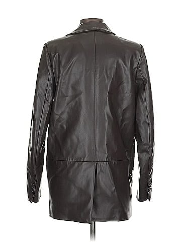 Zara Faux Leather Jacket (view 2)