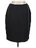 Jones Studio Solid Black Formal Skirt Size 14 - photo 1