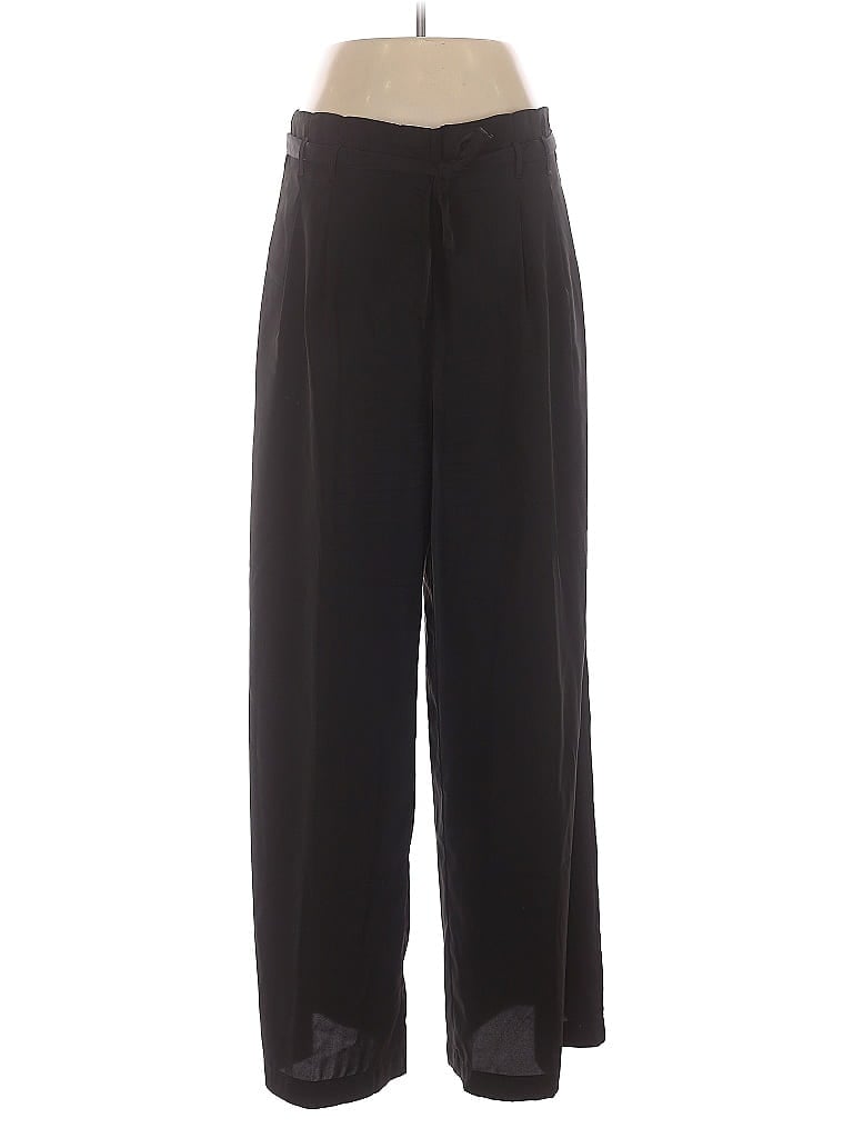 Pre-owned Pink Lily Dress Pants In Black