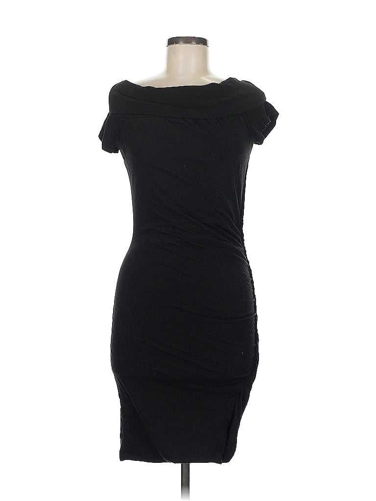 Pre-owned Pam & Gela Cocktail Dress In Black