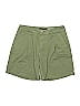 BCBGeneration Solid Green Khaki Shorts Size 7 - photo 1