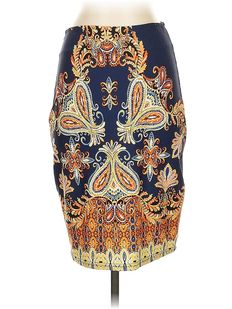 Pre-owned White Mark Casual Skirt In Blue