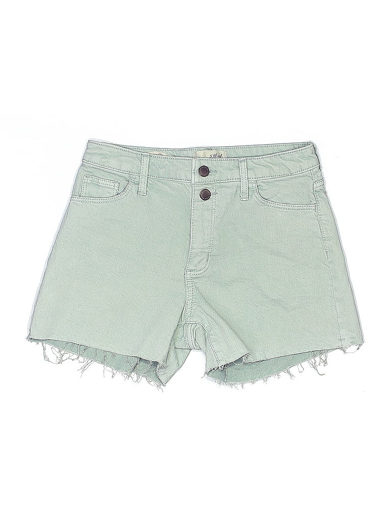 Pre-owned Universal Thread Denim Shorts In Green