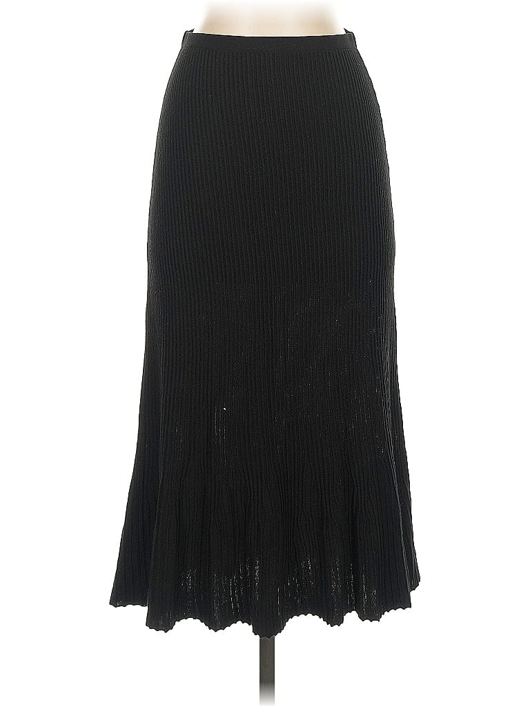 Pre-owned Theory Formal Skirt In Black