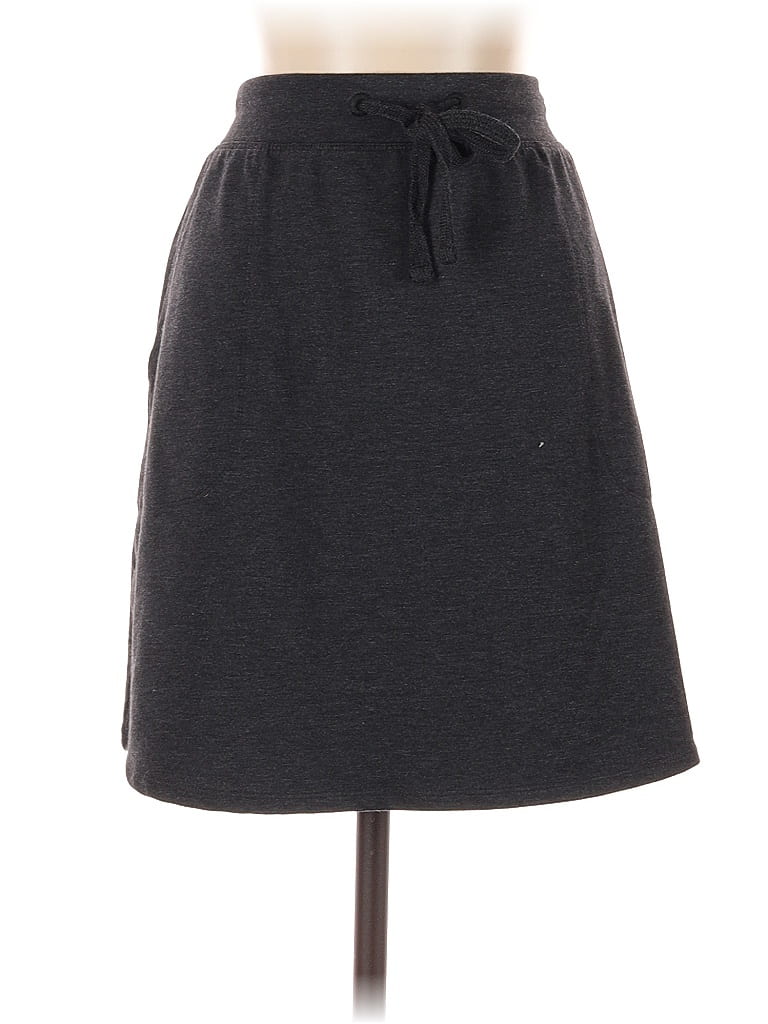 Pre-owned Natural Reflections Casual Skirt In Gray