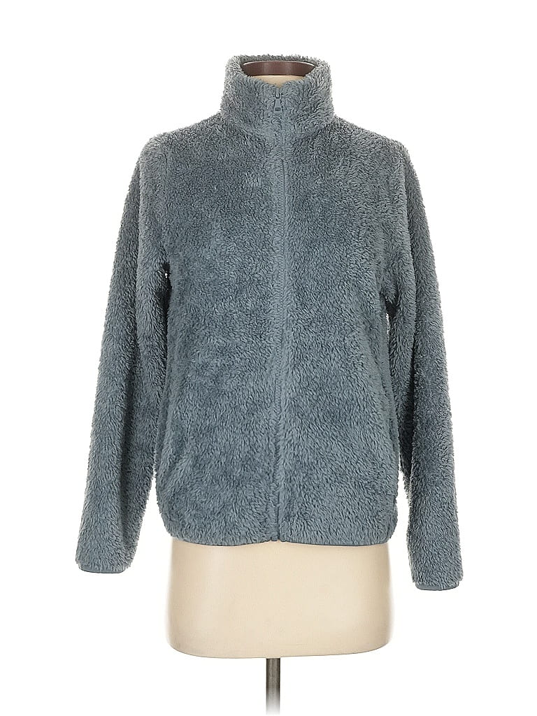 Click to view more detailed imagery on our partner's website Pre-owned Uniqlo Faux Fur Jacket In Gray