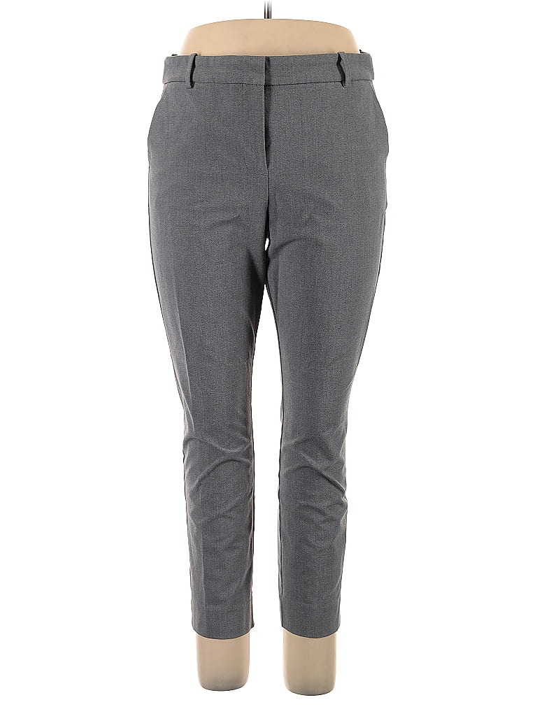 Pre-owned J.crew Factory Store Dress Pants In Gray