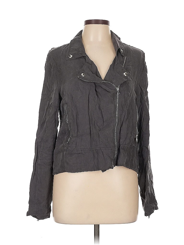 Pre-owned Blanknyc Blank Nyc Jacket In Gray