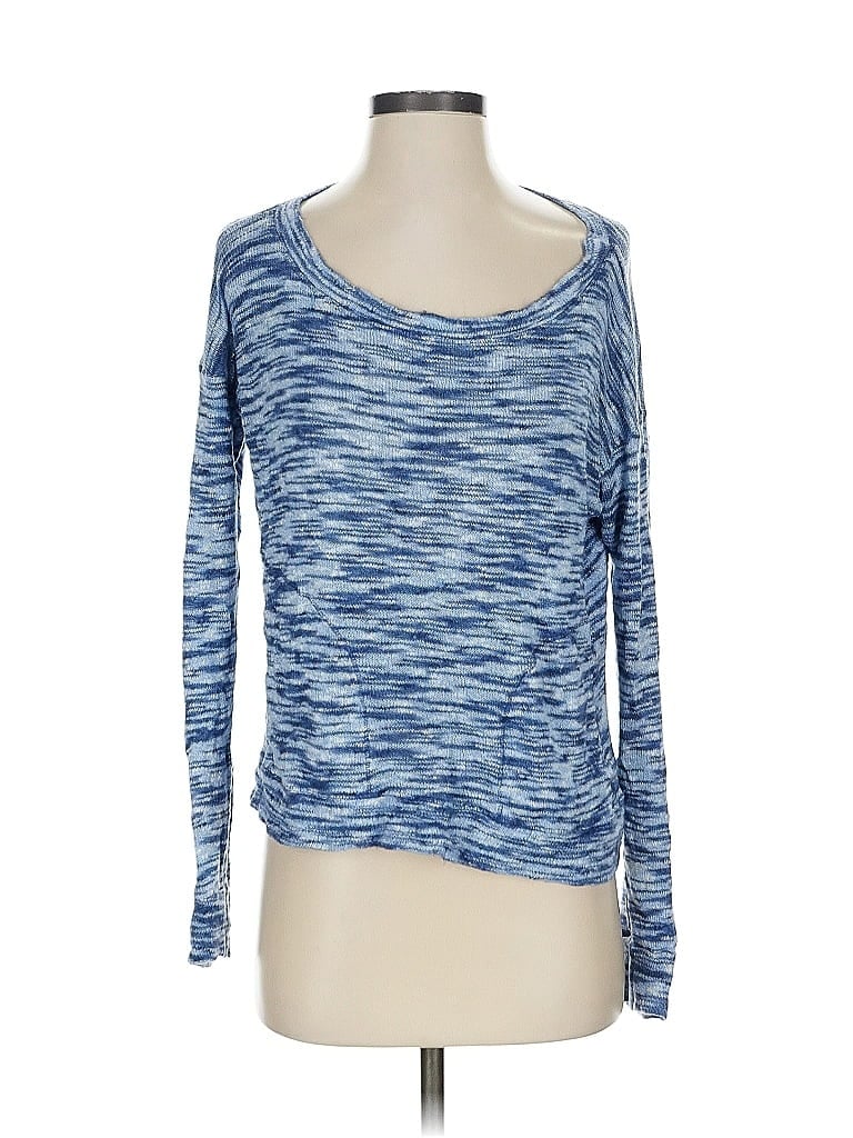 Pre-owned Splendid Pullover Sweater In Blue