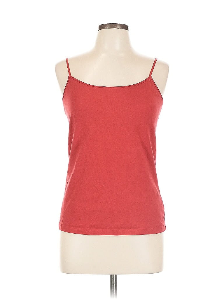 NEW DIRECTIONS Pre-owned Tank Top Red Strapless Neckline Tops