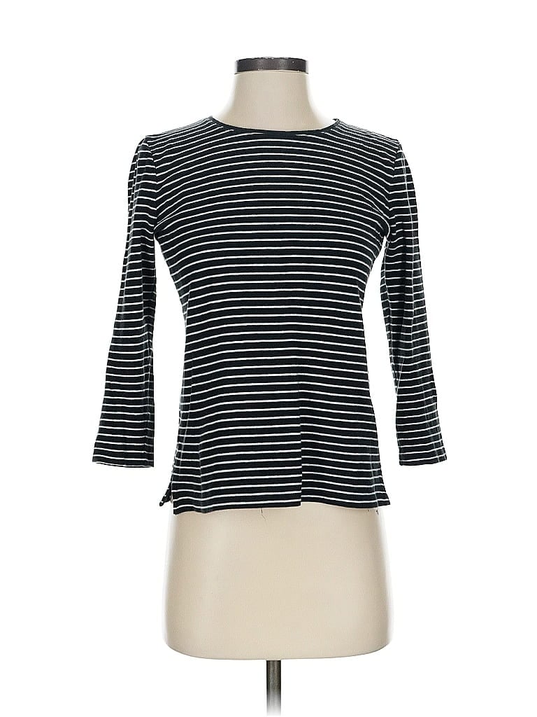 Click to view more detailed imagery on our partner's website Pre-owned Ann Taylor 3/4 Sleeve T-shirt In Black