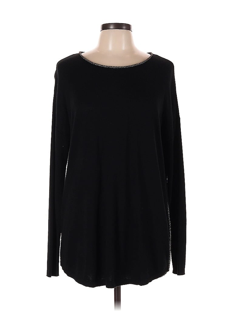 Pre-owned Apt. 9 Pullover Sweater In Black