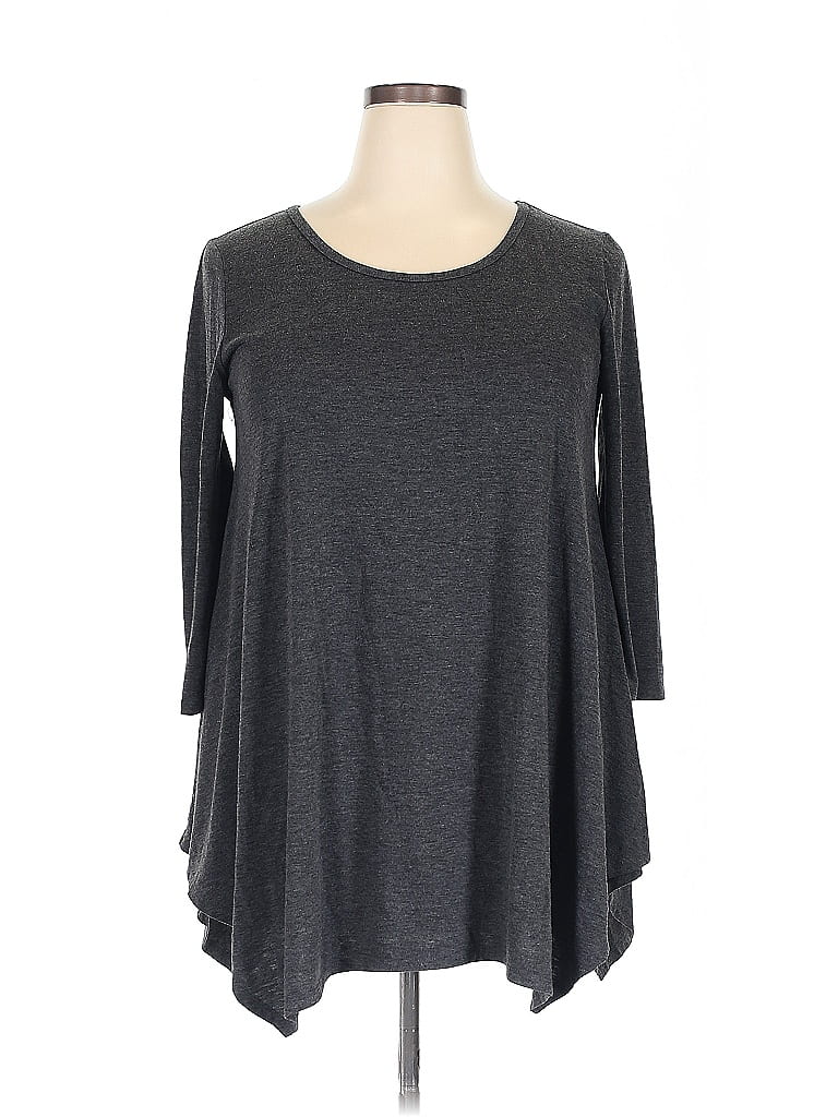 Pre-owned Assorted Brands Casual Dress In Gray